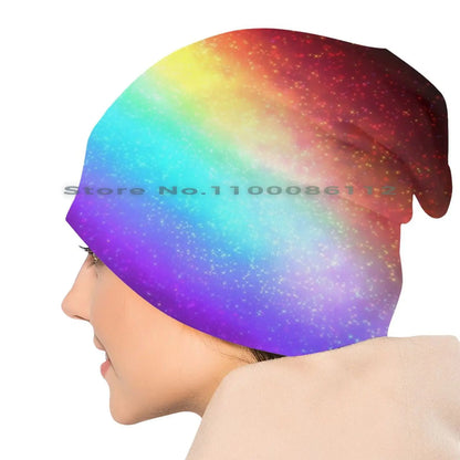 LGBTQIA+ Queer Vibrant Pride Skullies Beanie Cap