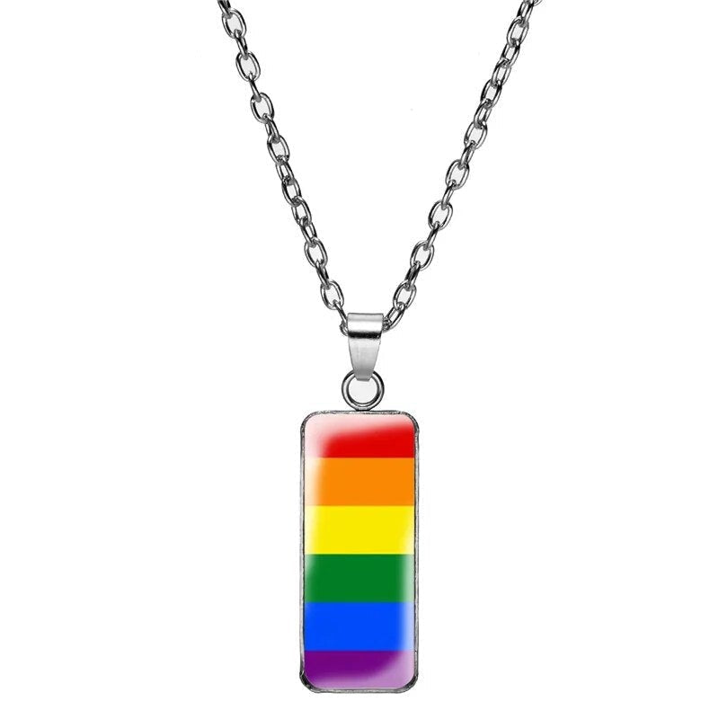 Necklace - LGBTQIA+ Pride Rainbow Pendants - 15 To Choose From!