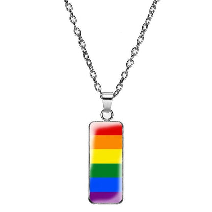 Necklace - LGBTQIA+ Pride Rainbow Pendants - 15 To Choose From!