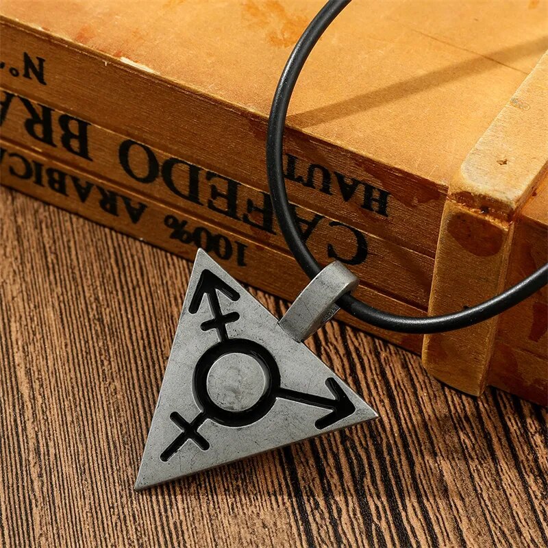 Necklace - LGBTQIA+ Transgender Pride Triangle Necklace