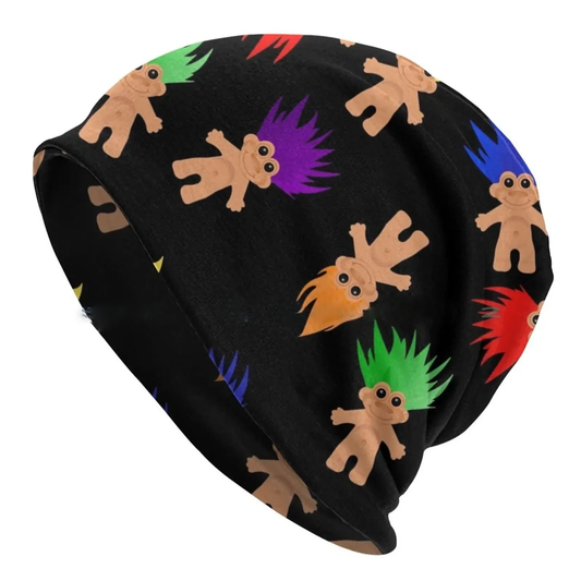 LGBTQIA+ Queer Troll Dolls Skullies Beanie Cap