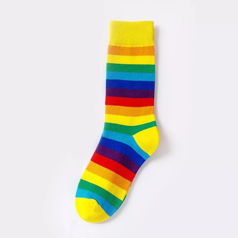 Socks - LGBTQIA+ Queer Rainbow Pride Stripe Socks