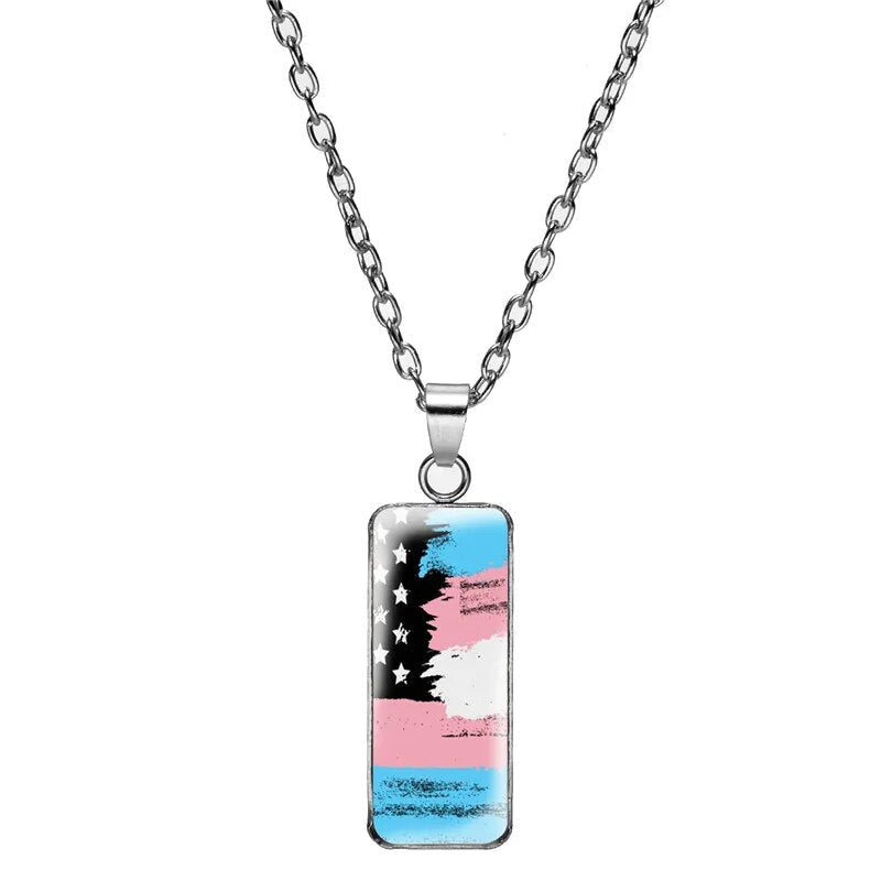 Necklace - LGBTQIA+ Pride Rainbow Pendants - 15 To Choose From!