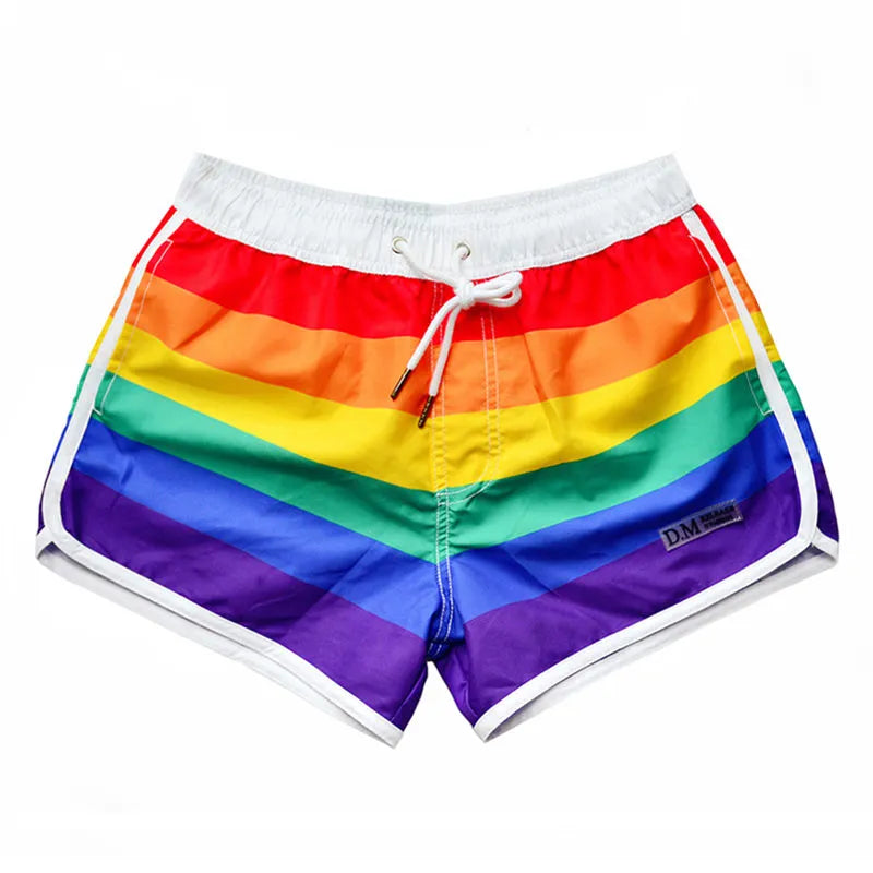 LGBTQIA+ Queer Rainbow Pride Shortie Boardshorts