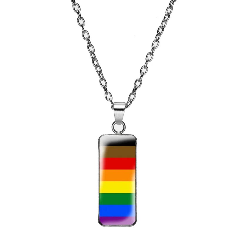 Necklace - LGBTQIA+ Pride Rainbow Pendants - 15 To Choose From!