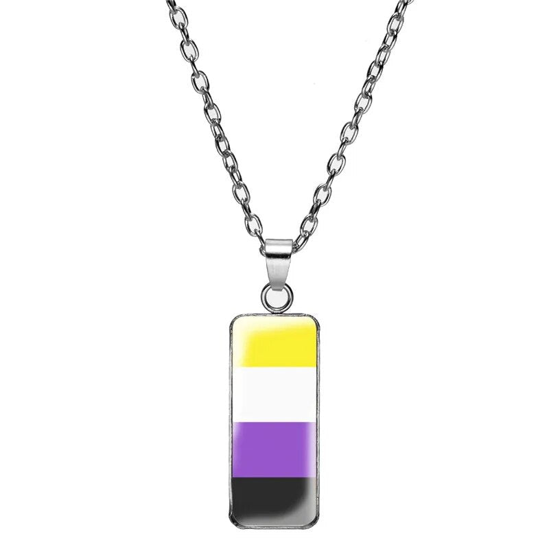 Necklace - LGBTQIA+ Pride Rainbow Pendants - 15 To Choose From!