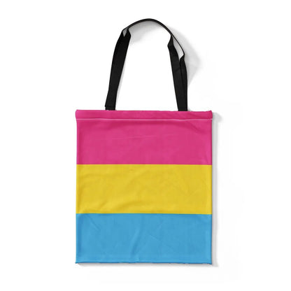 Tote Bags - LGBTQIA+ Queer Flag Shopper Tote Bags