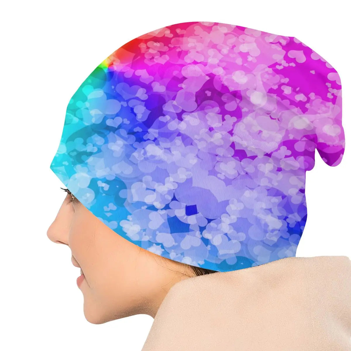 LGBTQIA+ Queer Neon Love Skullies Beanie Cap