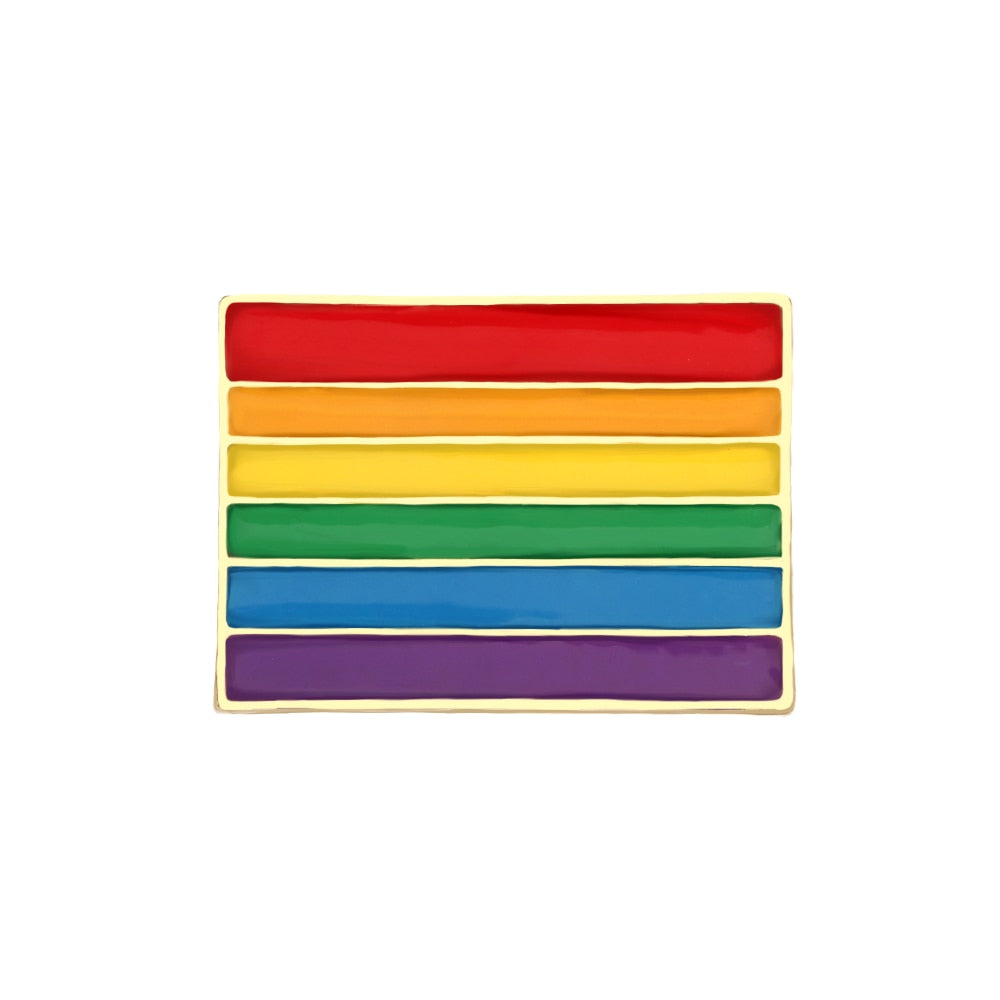 Enamel Pins - LGBTQIA+ Queer Pride Rainbow Pin Badges 