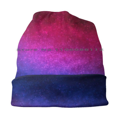 LGBTQIA+ Queer Bi Pride Skullies Beanie Cap