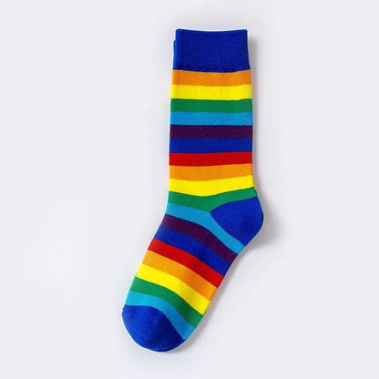 Socks - LGBTQIA+ Queer Rainbow Pride Stripe Socks