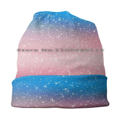 LGBTQIA+ Queer Trans Pride Sparkles  Skullies Beanie Cap