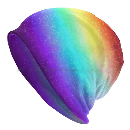 LGBTQIA+ Queer Vibrant Pride Skullies Beanie Cap