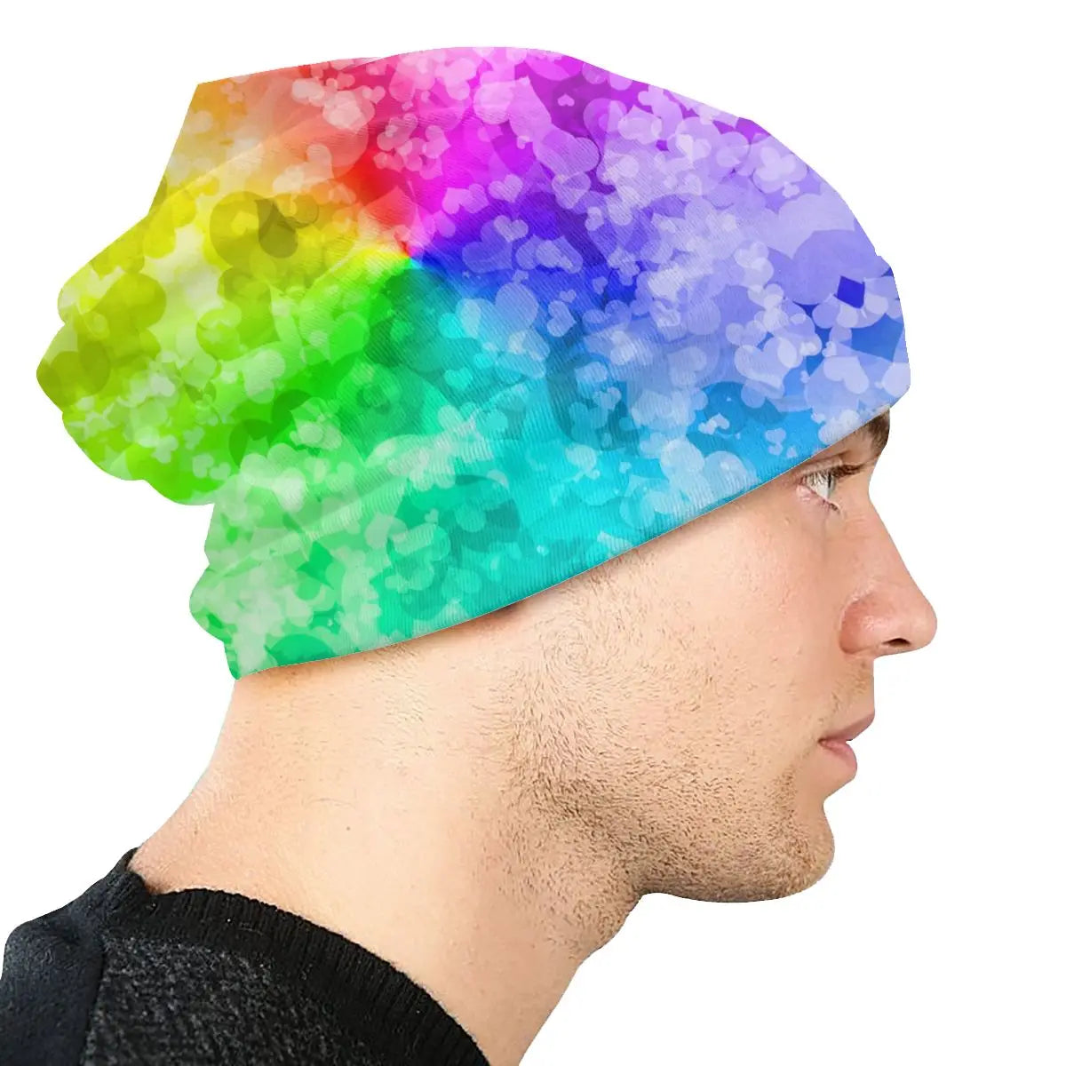 LGBTQIA+ Queer Neon Love Skullies Beanie Cap