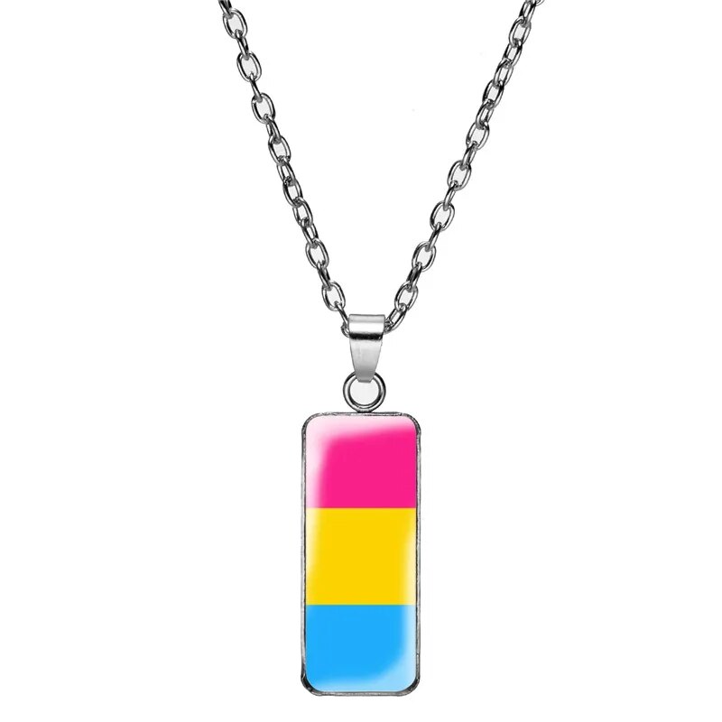 Necklace - LGBTQIA+ Pride Rainbow Pendants - 15 To Choose From!