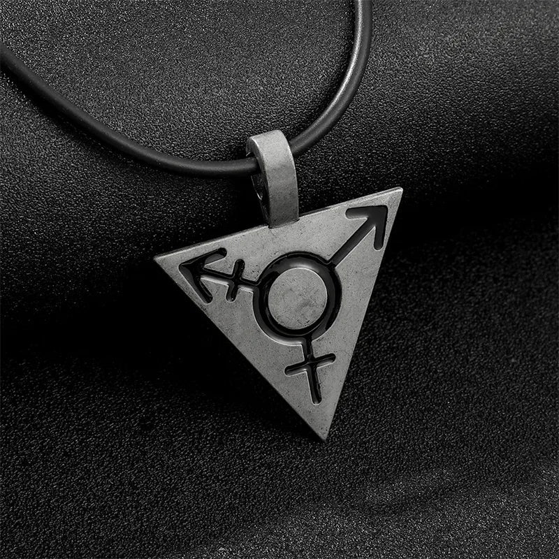 Necklace - LGBTQIA+ Transgender Pride Triangle Necklace