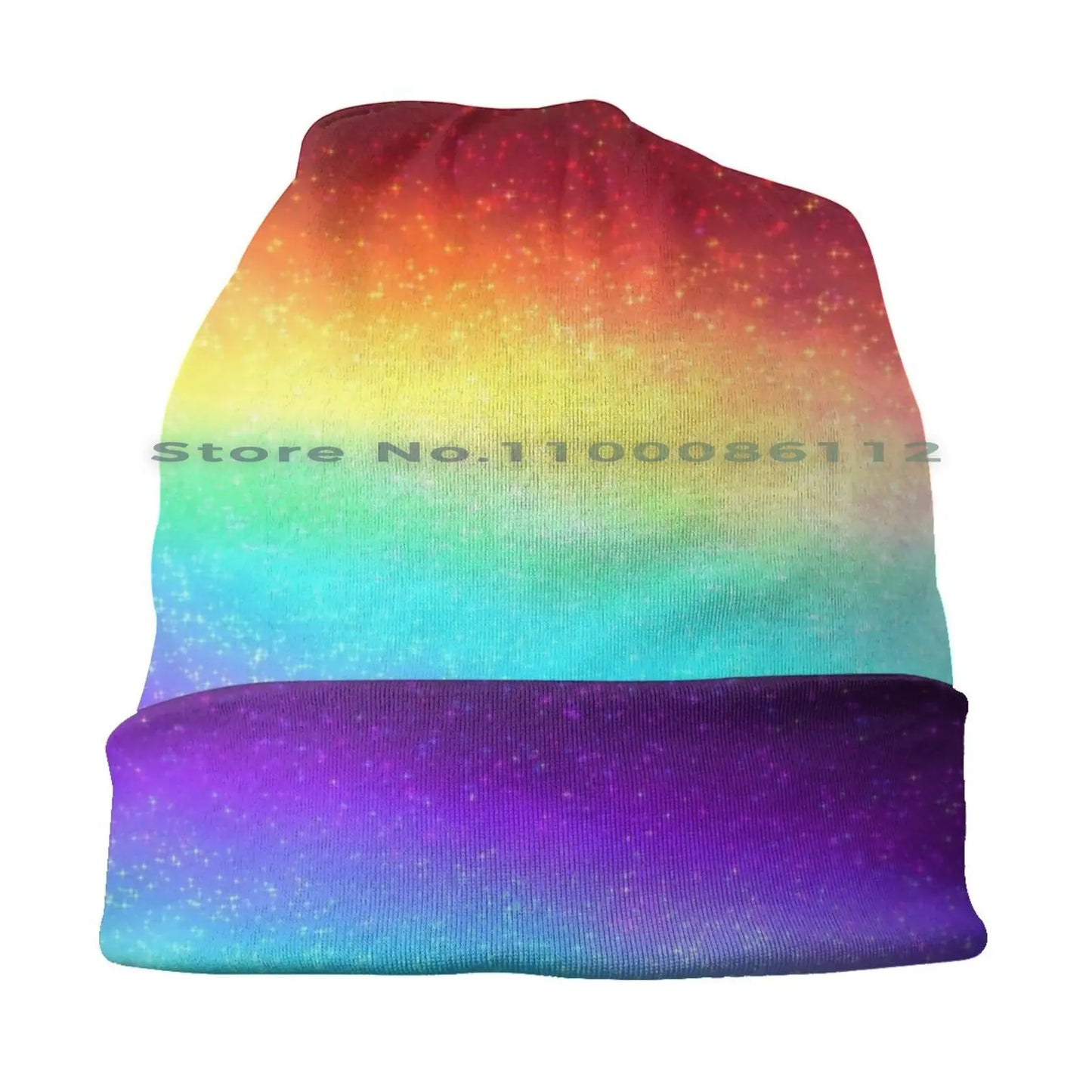 LGBTQIA+ Queer Vibrant Pride Skullies Beanie Cap