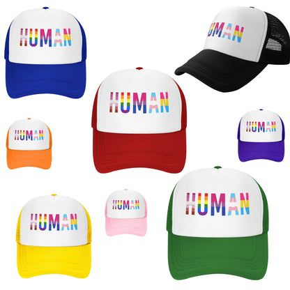 Classic Human LGBTQIA+ Trucker Hat