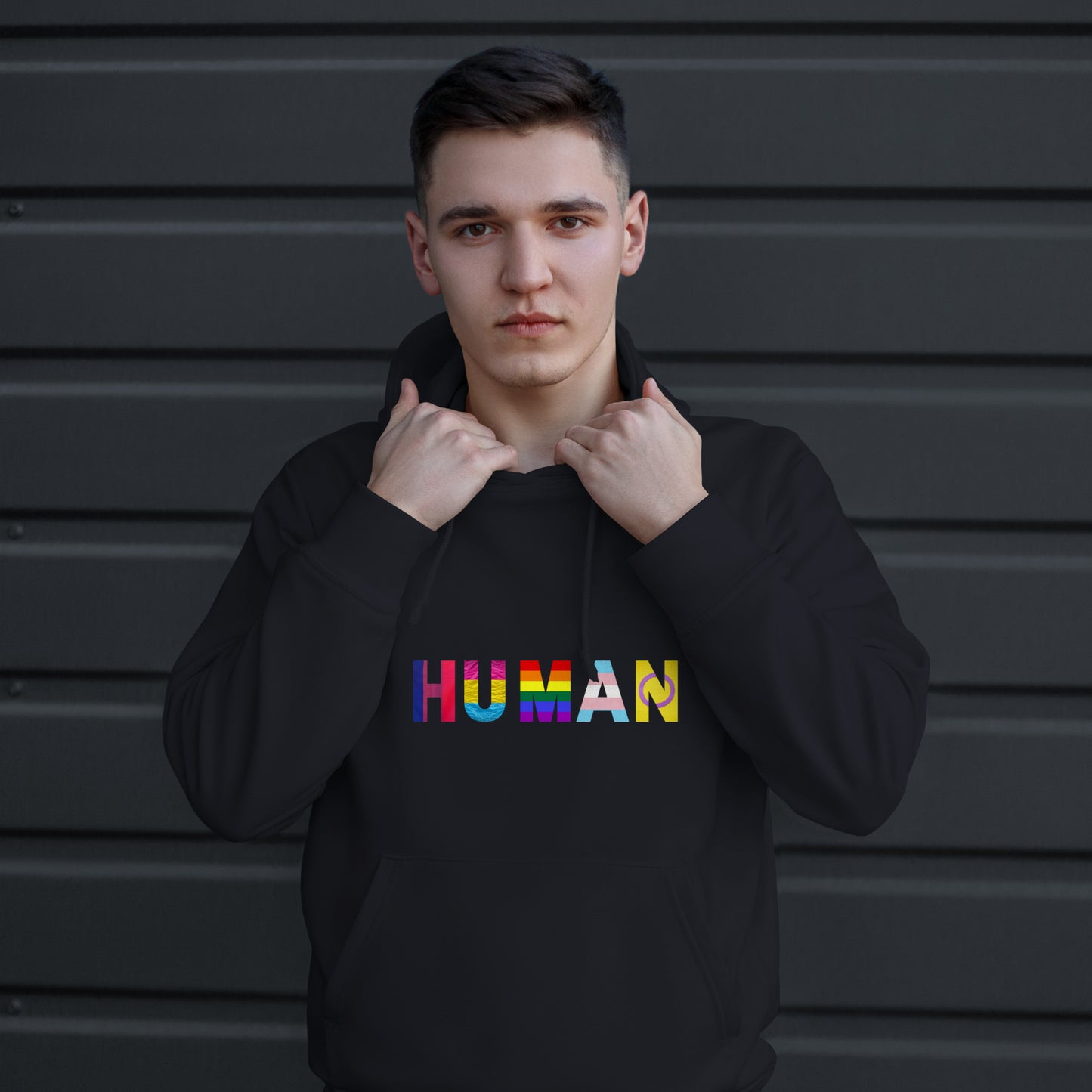 Hoodie - Human Pullover Hoodie