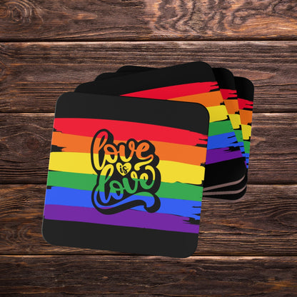 Coasters - Love Is Love Coasters