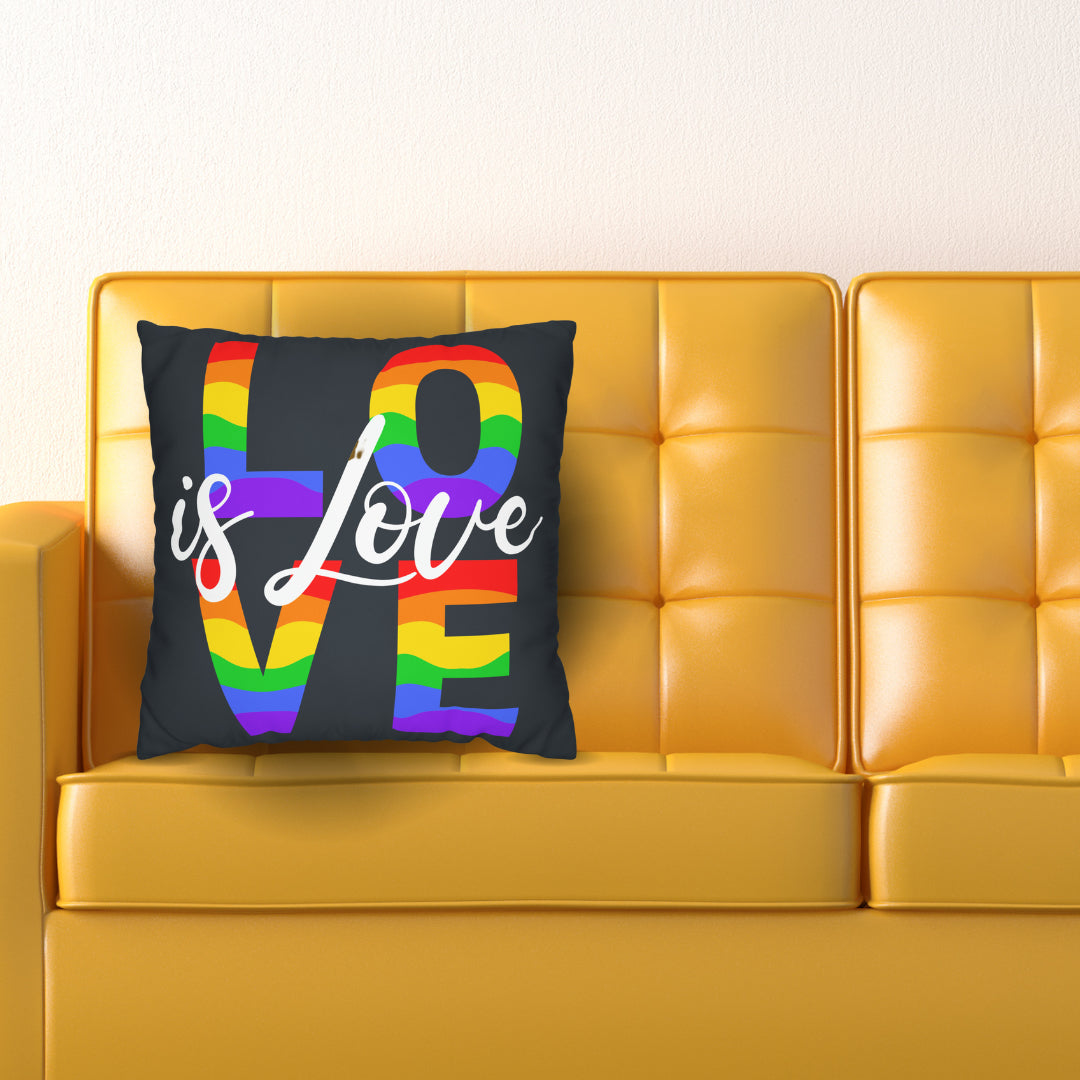 Home Decor - Love Is Love Cushion Cover