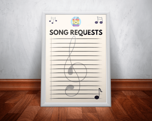 Wedding Posters - Wedding Song Requests Poster