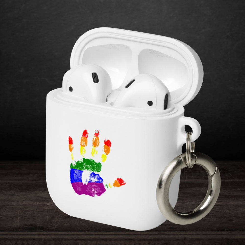 Accessories - Pride Hand AirPods QR Case