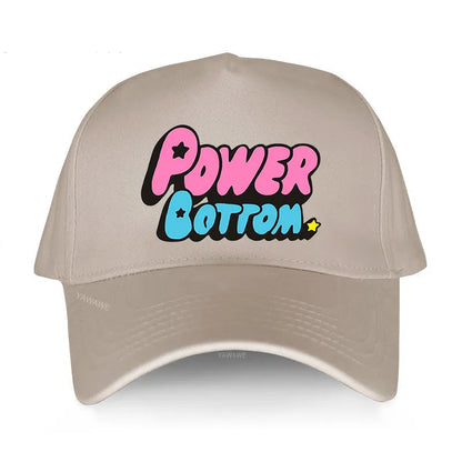 Hats - Cheeky Power Bottom Pride Baseball Cap