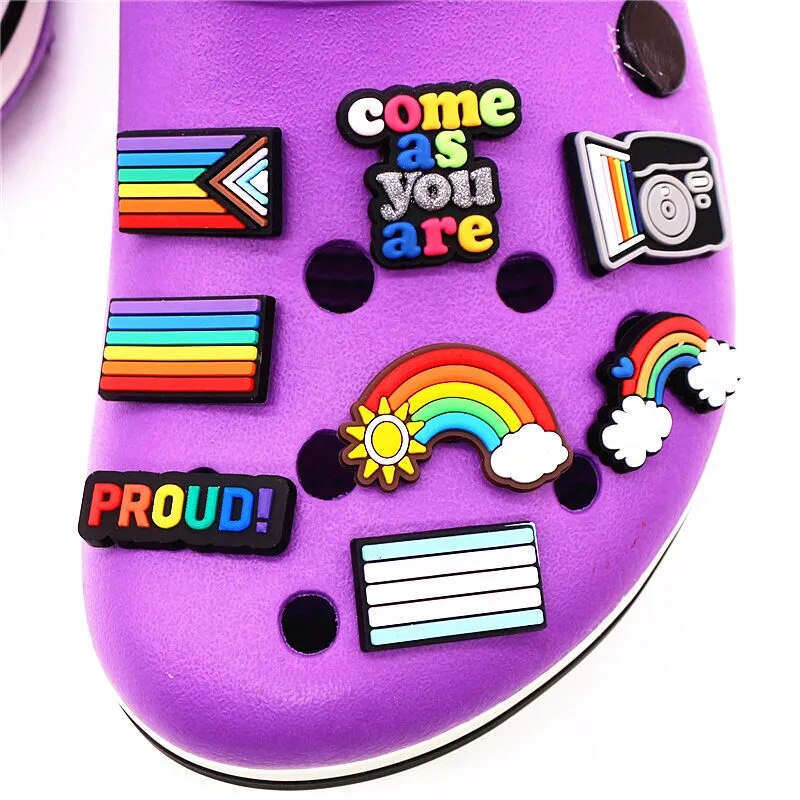 Shoe Charms - LGBTQIA+ Queer Pride Shoe Charms