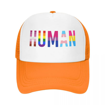 Classic Human LGBTQIA+ Trucker Hat