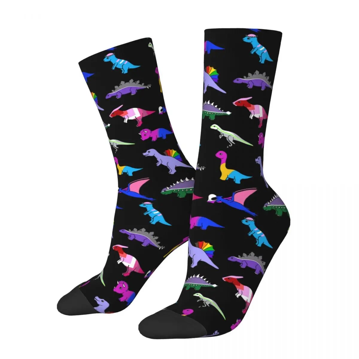 Socks - LGBTQIA+ Queer Dinosaur Socks