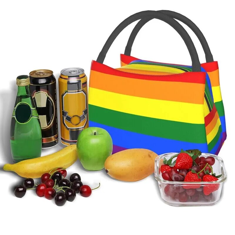 Lunch Bag - LGBTQIA+ Insulated Cooler Lunch Bags - Large