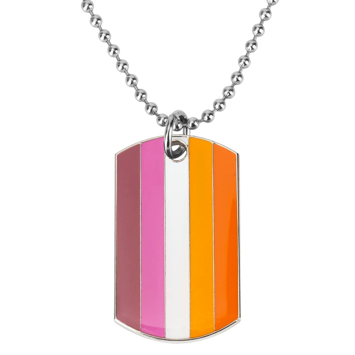 Necklace - LGBTQIA+ Queer Dog Tag Necklace - 16 To Choose From!