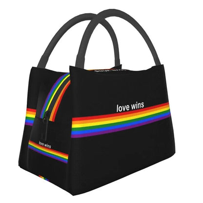 Lunch Bag - LGBTQIA+ Insulated Cooler Lunch Bags - Large