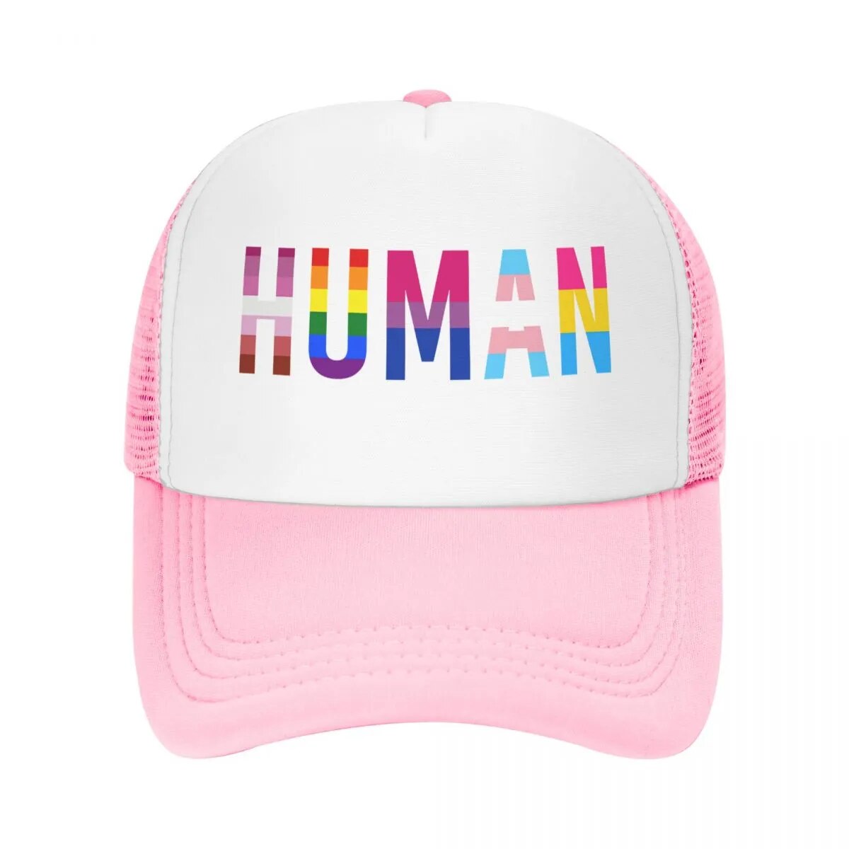 Classic Human LGBTQIA+ Trucker Hat