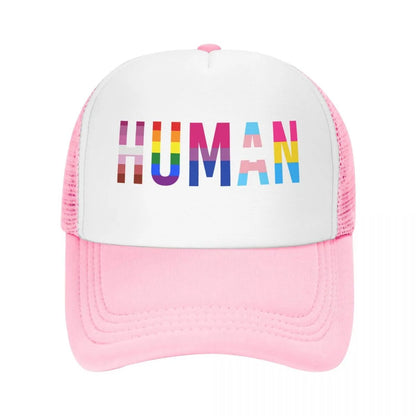 Classic Human LGBTQIA+ Trucker Hat