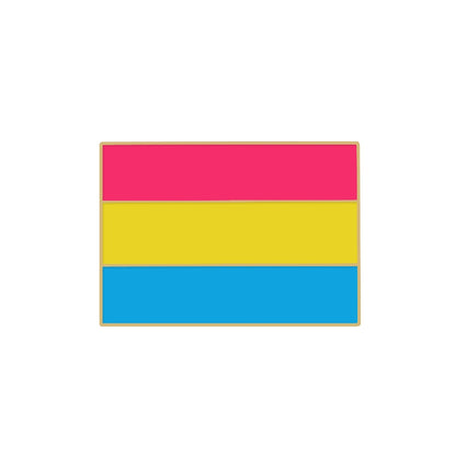 Enamel Pins - LGBTQIA+ Queer Pride Pansexual Pin Badges 