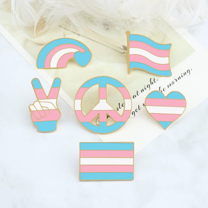 Enamel Pins - LGBTQIA+ Queer Pride Trans Pin Badges 