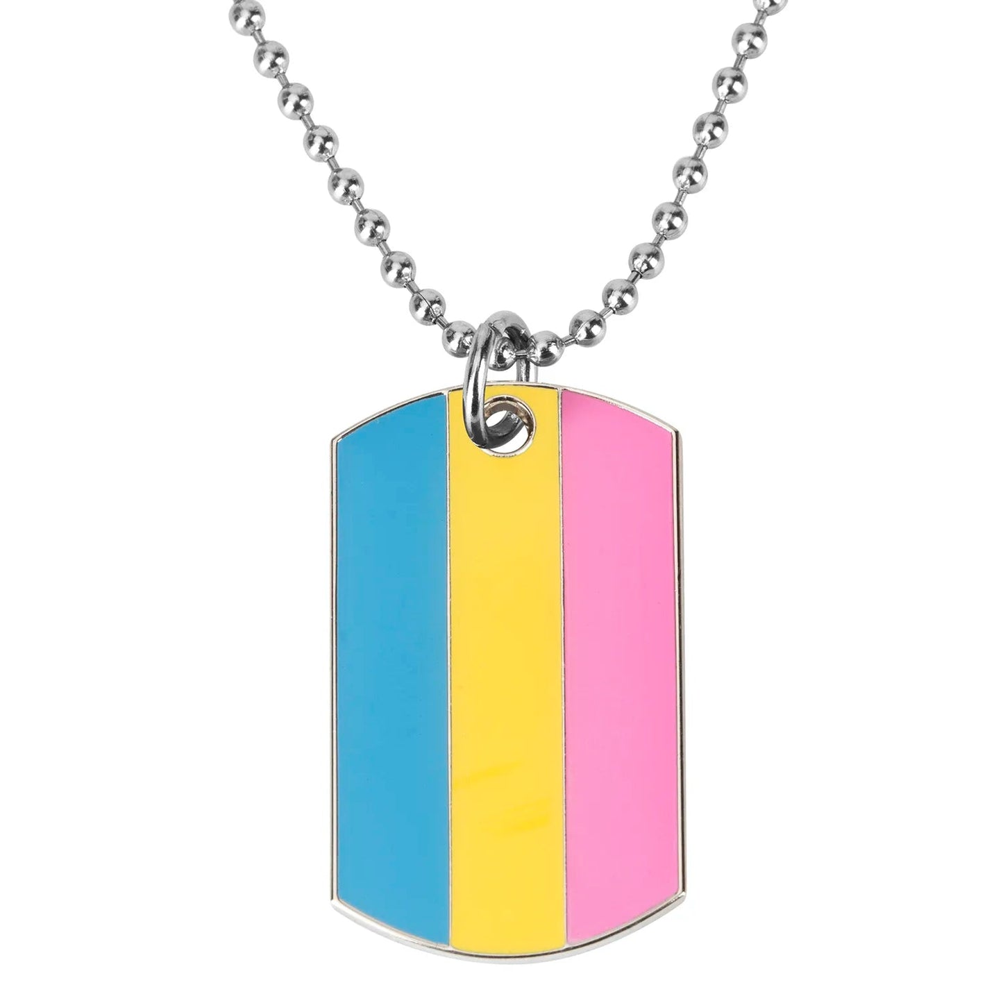 Necklace - LGBTQIA+ Queer Dog Tag Necklace - 16 To Choose From!