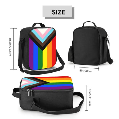 Lunch Bag - LGBTQIA+ Insulated Cooler Lunch Bags - Small