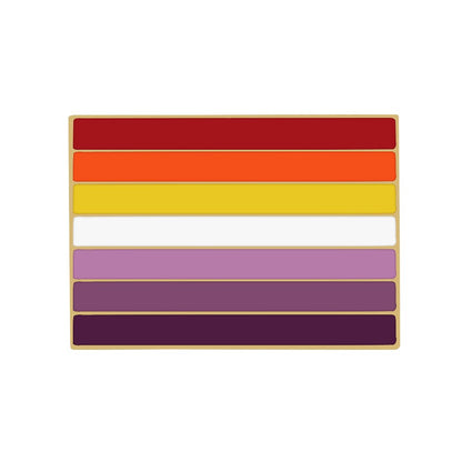 Enamel Pins - LGBTQIA+ Queer Pride Lesbian Pin Badges 