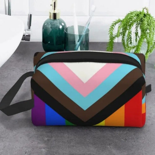 Bags - LGBTQIA+ Queer Pride Cosmetic & Toiletry Organizer Bags