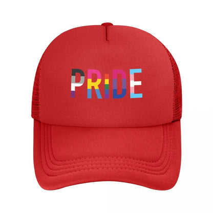 Hats - LGBT Pride Mesh Baseball Cap