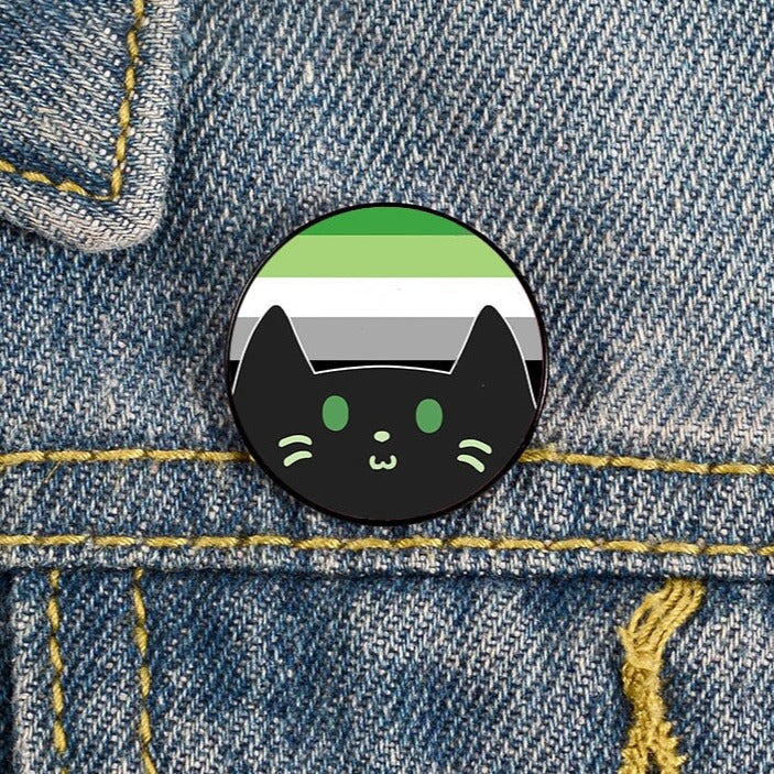 Enamel Pins - LGBTQIA+ Queer Pride Cats Pin Badges 