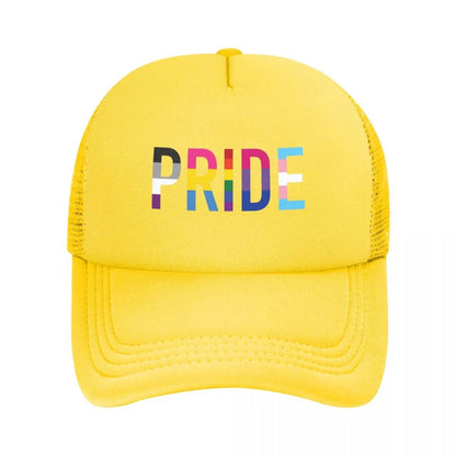 Hats - LGBT Pride Mesh Baseball Cap