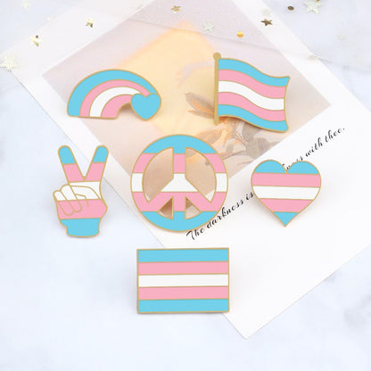 Enamel Pins - LGBTQIA+ Queer Pride Trans Pin Badges 