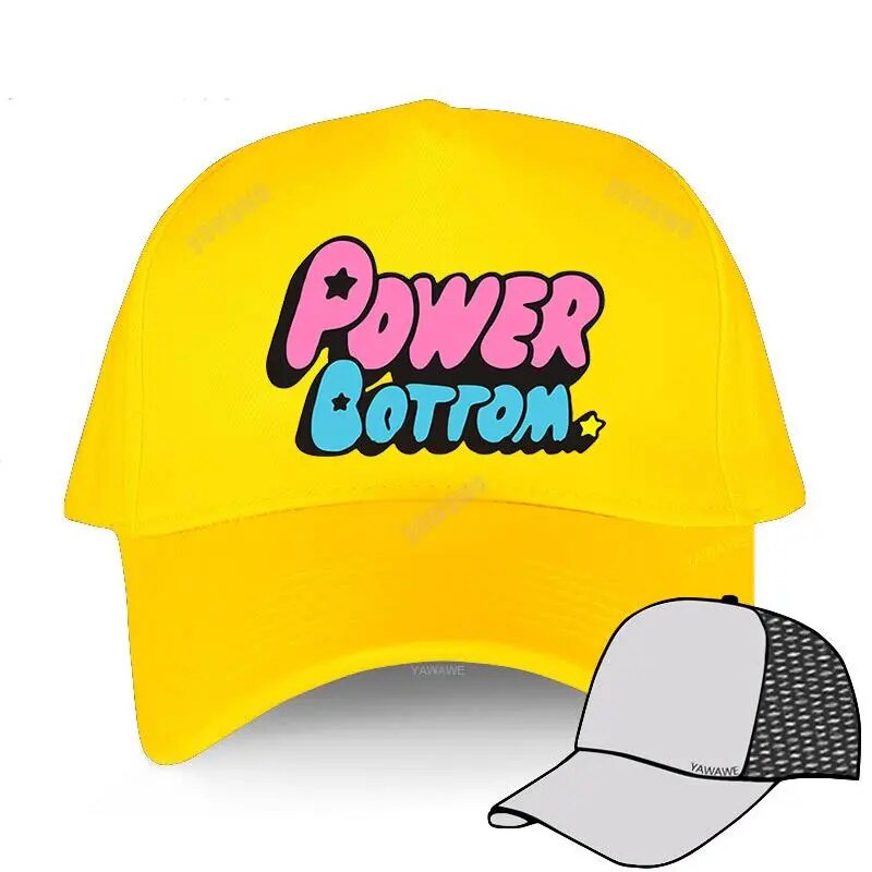 Hats - Cheeky Power Bottom Pride Baseball Cap