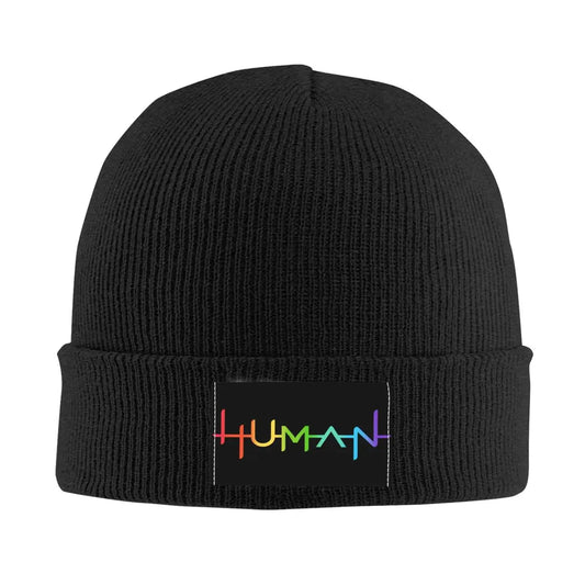 LGBTQIA+ Queer Heatbeat Human Beanies