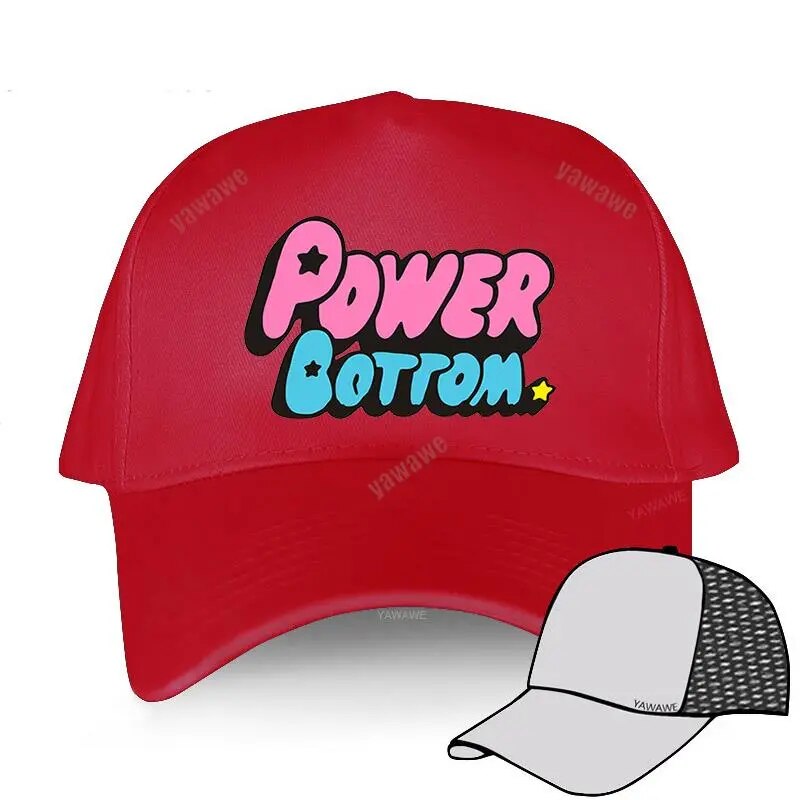 Hats - Cheeky Power Bottom Pride Baseball Cap