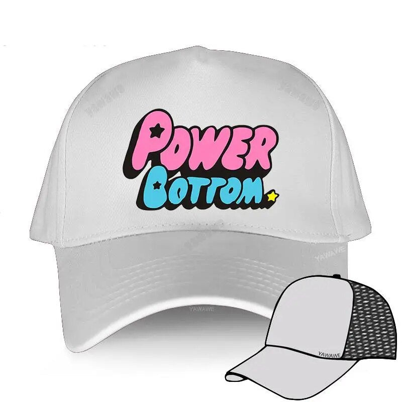 Hats - Cheeky Power Bottom Pride Baseball Cap